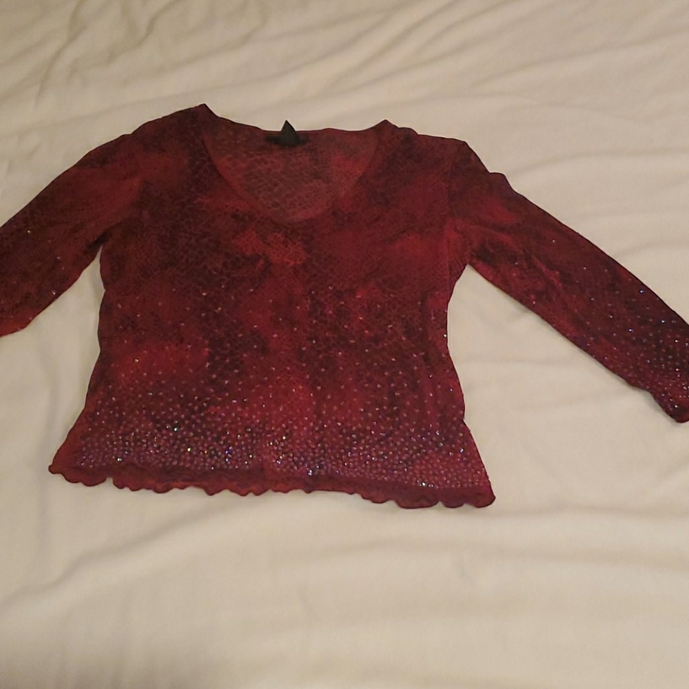 Maroon Express Top